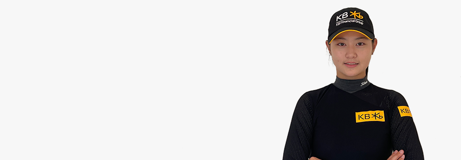 The portrait photo of professional golfer Dagam Yoon