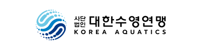 The logo of Korea Swimming Federation