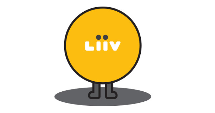 Brand mascot of KB Financial Group Liiv