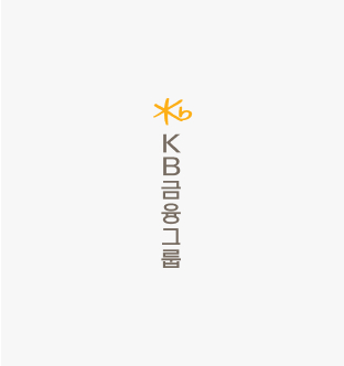 Korean signature vertical combination of KB Financial Group