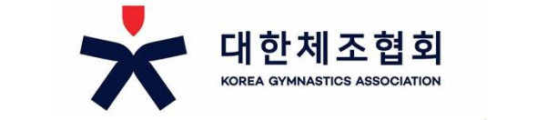 The logo of Korea Gymnastics Association