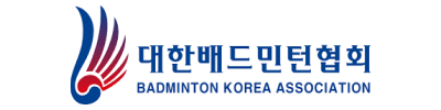 The logo of Badminton Korea Association