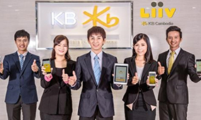 Peluncuran 'Liiv KB Kamboja', bank digital global di Kamboja