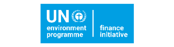 Ini adalah logo United Nations Environment Programme Finance Initiative (UNEP FI).