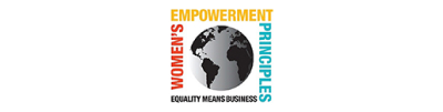Ini adalah logo Women's Empowerment Principles (WEPs).
