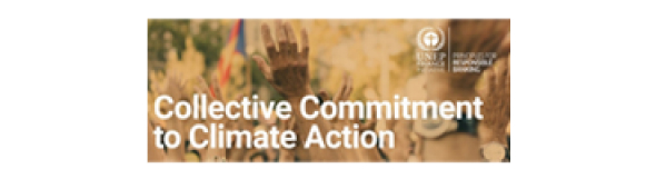 The logo of CCCA(Collective Commitment to climate Action)
