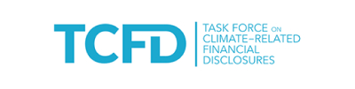 The logo of TCFD(Task Force on Climate-Related Financial Disclosures )