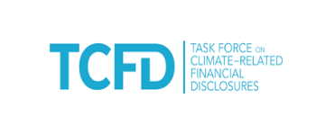 TCFD(기후 관련 재무정보공개 태스크포스) 로고입니다