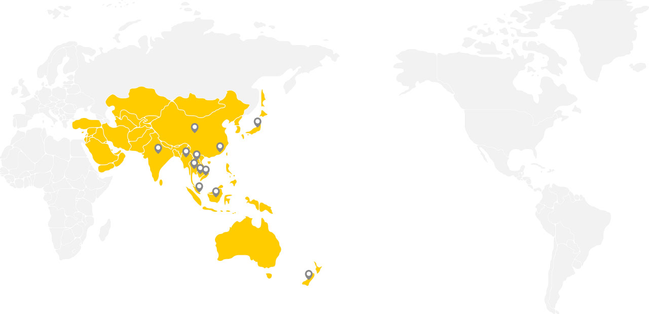 Asia map